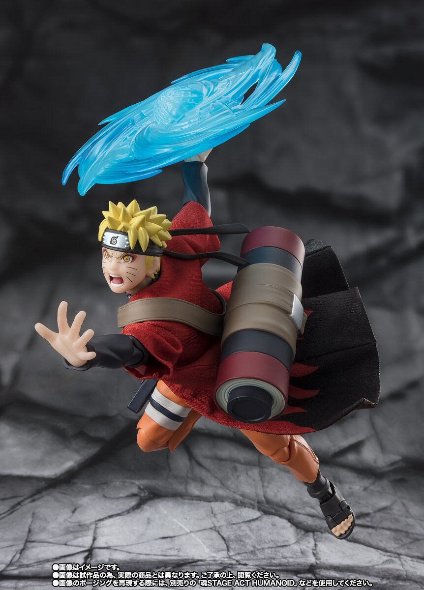 Naruto Shippuden - Uzumaki Naruto - Sage Mode, Savior of Konoha - S.H.Figuarts by Bandai Spirits, Release Date: 30. Nov 2024, Dimensions: H=145mm (5.66in) - Nippon Figures