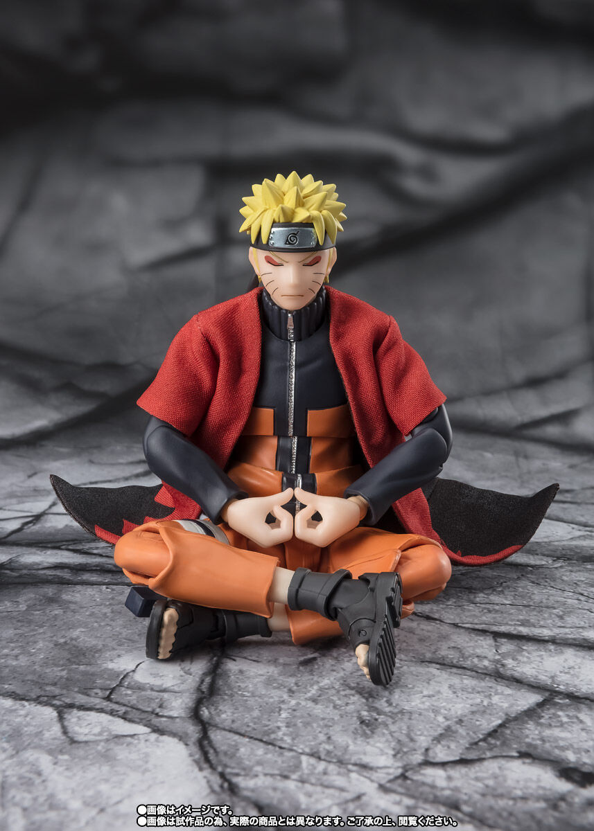 Naruto Shippuden - Uzumaki Naruto - Sage Mode, Savior of Konoha - S.H.Figuarts by Bandai Spirits, Release Date: 30. Nov 2024, Dimensions: H=145mm (5.66in) - Nippon Figures