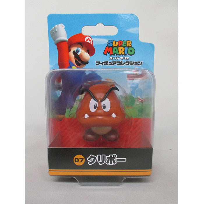Super Mario - Goomba FCM-007 - Figure Collection - San-ei Boeki, Franchise: Super Mario, Brand: San-ei Boeki, Type: General, Dimensions: W9.5×D5×H14 cm, Nippon Figures