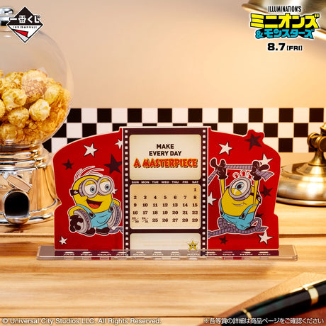 Minions - A Masterpiece Every Day: Perpetual Calendar - Ichiban Kuji - Minions & Monsters - B Prize (Bandai Spirits)