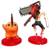 Chainsaw Man - Pochita and Denji - Weekly Shonen Jump World Collectable Figure - World Collectable Figure (Bandai Spirits), Franchise: Chainsaw Man, Brand: Bandai Spirits, Release Date: 31. Dec 2020, Type: Prize, Nippon Figures