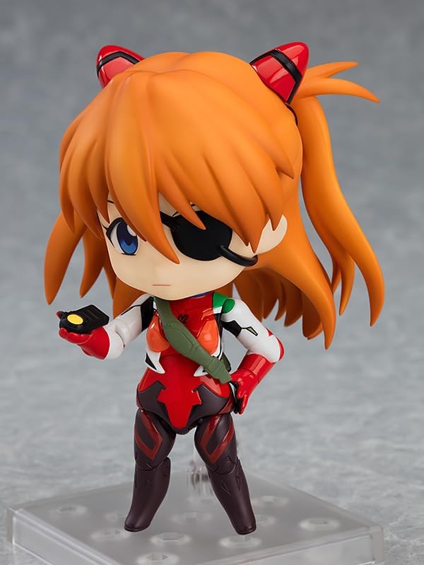 Evangelion Shin Gekijouban - Soryu Asuka Langley - Nendoroid #1431 - Plugsuit ver. - 2024 Re-release (Good Smile Company), Franchise: Evangelion Shin Gekijouban, Brand: Good Smile Company, Release Date: 30. Sep 2024, Type: Nendoroid, Dimensions: H=100mm (3.9in), Store Name: Nippon Figures