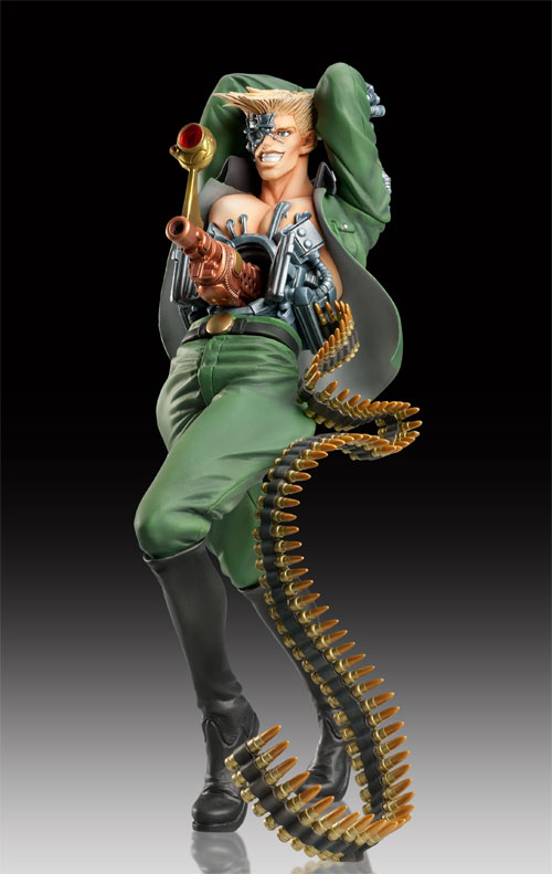 JoJo's Bizarre Adventure - Sentou Chouryuu - Rudol von Stroheim - Statue Legend #41 - 2024 Re-release (Di molto bene, Medicos Entertainment), Franchise: JoJo's Bizarre Adventure, Brand: Di molto bene, Medicos Entertainment, Release Date: 30. Apr 2024, Dimensions: H=180mm (7.02in), Store Name: Nippon Figures