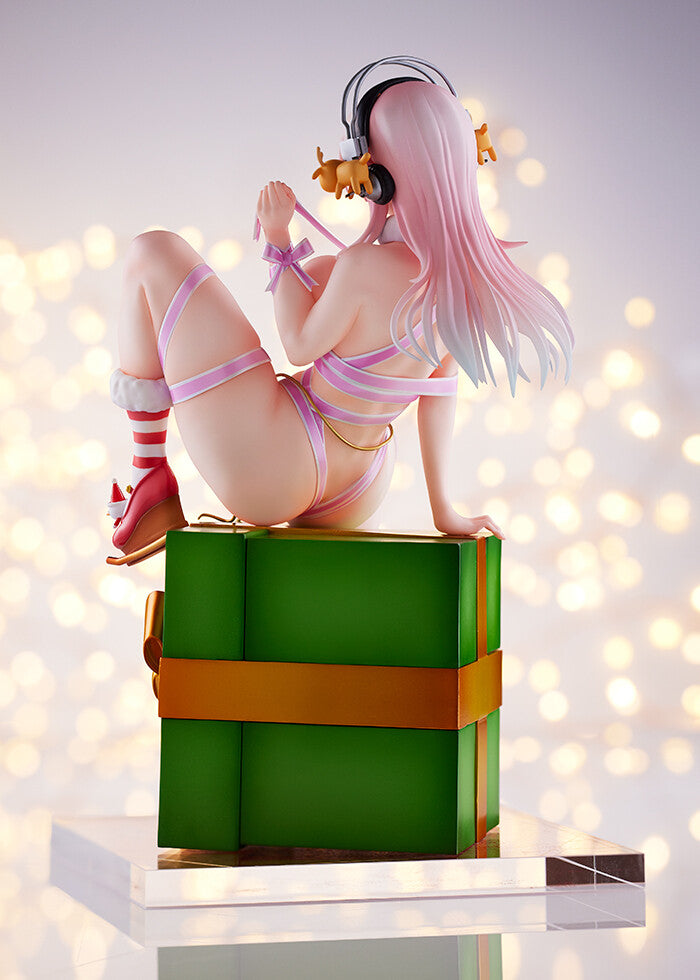 SoniComi (Super Sonico) - Sonico - 1/7 - 1♡th Merry Christmas!, TF Edition (Mimeyoi), Franchise: SoniComi (Super Sonico), Brand: Mimeyoi, Release Date: 31. Aug 2024, Type: General, Dimensions: H=250mm (9.75in, 1:1=1.75m), Scale: 1/7, Store Name: Nippon Figures