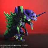 Gojira vs. Evangelion - EVA-01 - DefoReal Series - "G" Awakening form (Plex, X-Plus), Franchise: Gojira vs. Evangelion, Brand: Plex, X-Plus, Release Date: 30. Nov 2023, Dimensions: H=170mm (6.63in), Store Name: Nippon Figures