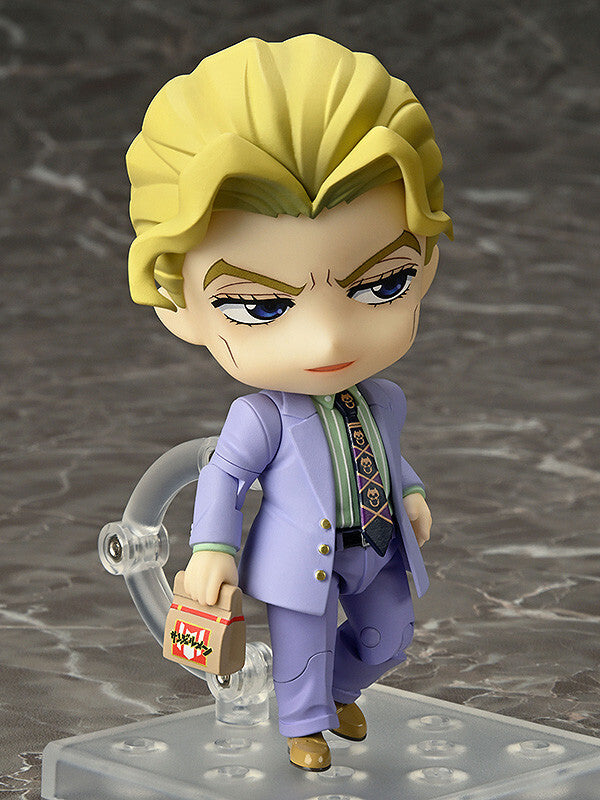 Diamond Is Unbreakable - JoJo's Bizarre Adventure - Kira Yoshikage - Sheer Heart Attack - Nendoroid #2163 (Good Smile Company, Medicos Entertainment) - Franchise: JoJo's Bizarre Adventure: Diamond Is Unbreakable, Brand: Good Smile Company, Release Date: 25. Dec 2023, Type: Nendoroid, Dimensions: H=100mm (3.9in) - Nippon Figures