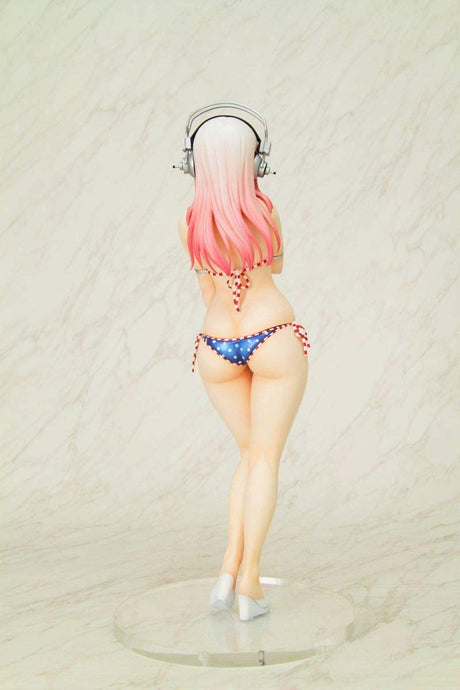 SoniComi (Super Sonico) - Sonico - 1/6 - Paisura Bikini ver. - 2023 Re-release (Kaitendoh), Franchise: SoniComi (Super Sonico), Release Date: 11. Jul 2023, Dimensions: H=280mm (10.92in, 1:1=1.68m), Scale: 1/6, Store Name: Nippon Figures