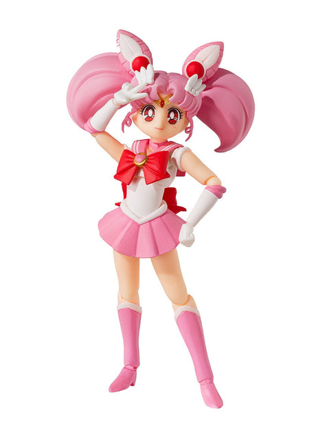Sailor Chibi Moon S.H.Figuarts Animation Color Edition 2023 Re-release, Franchise: Bishoujo Senshi Sailor Moon, Brand: Bandai Spirits, Release Date: 30. Nov 2023, Type: Action, Dimensions: H=100mm (3.9in), Store Name: Nippon Figures