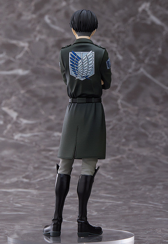 "Attack on Titan The Final Season - Levi Ackerman - Pop Up Parade - Dark Color Ver., Franchise: Attack on Titan The Final Season, Brand: Good Smile Company, Release Date: 15. Sep 2022, Dimensions: H=170mm (6.63in), Store Name: Nippon Figures"