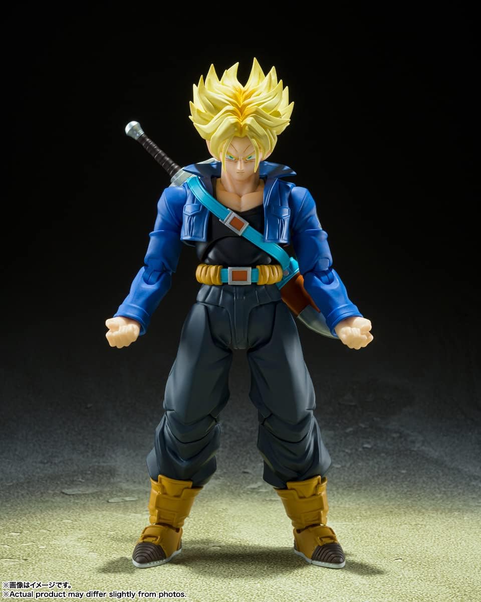 Dragon Ball Z - Future Trunks - Future Trunks SSJ - S.H.Figuarts - The Boy From The Future (Bandai Spirits), Franchise: Dragon Ball Z, Brand: Bandai Spirits, Release Date: 30. Apr 2023, Type: Action, Dimensions: H=140mm (5.46in), Store Name: Nippon Figures