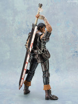 Berserk - Guts - Black Swordsman - 2023 Re-release (Threezero), Franchise: Berserk, Brand: Threezero, Release Date: 09. Feb 2024, Type: Action, Nippon Figures