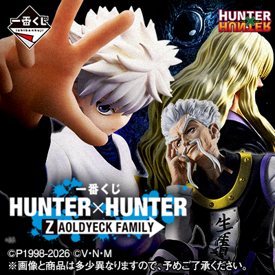 Ichiban Kuji - HUNTER×HUNTER ZAOLDYECK FAMILY (Full Set + Last One)
