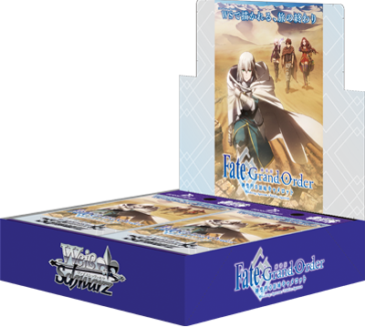 Theatrical Version Fate/Grand Order -Sacred Round Table Realm Camelot- - Weiss Schwarz Card Game - Booster Box, Franchise: Theatrical Version Fate/Grand Order -Sacred Round Table Realm Camelot-, Brand: Weiss Schwarz, Release Date: 2021-10-29, Type: Trading Cards, Cards per Pack: 9 cards, Packs per Box: 16 packs, Store Name: Nippon Figures