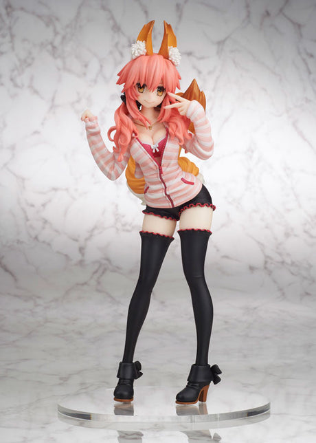 Fate/Extra CCC - Caster EXTRA - Tamamo no Mae - 1/7 - Plain Clothes ver. (Flare), Franchise: Fate/Extra CCC, Brand: Flare, Release Date: 31. Jan 2019, Type: General, Dimensions: H=250 mm (9.75 in), Scale: 1/7, Material: ABS, PVC, Store Name: Nippon Figures