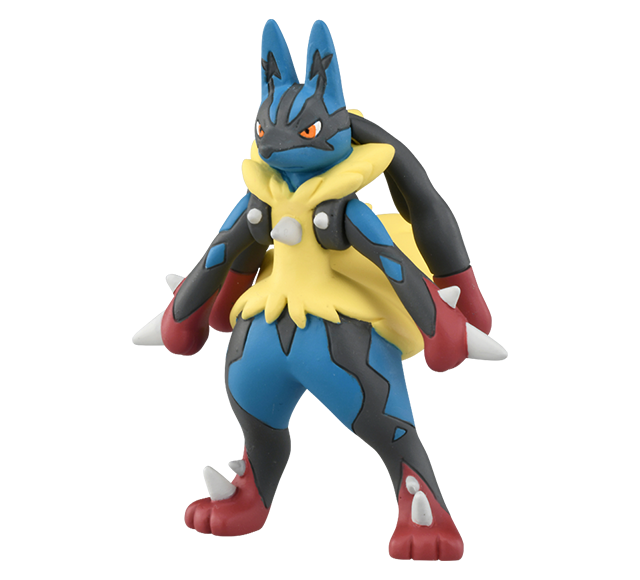 Pokemon - MS-52 Mega Lucario - Monster Collection (MonColle) - Takara Tomy, Franchise: Pokemon, Brand: Takara Tomy, Series: MonColle (Pokemon Monster Collection), Type: General, Release Date: 2021-07-29, Dimensions: approx. Height = 3~4 cm // 1.18~1.57 inches, Nippon Figures