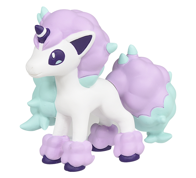 Pokemon - MS-42 Galarian Ponyta - Monster Collection (MonColle) - Takara Tomy, Franchise: Pokemon, Brand: Takara Tomy, Series: MonColle (Pokemon Monster Collection), Type: General, Release Date: 2020-12-29, Dimensions: approx. Height = 3~4 cm // 1.18~1.57 inches, Nippon Figures