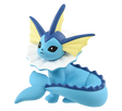 Pokemon Vaporeon Monster Collection Takara Tomy - Franchise: Pokemon, Brand: Takara Tomy, Series: MonColle, Type: General, Release Date: 2023-11-04, Dimensions: approx. Height = 3~4 cm // 1.18~1.57 inches - Nippon Figures