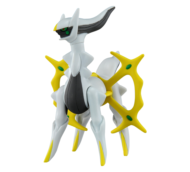 Pokemon - ML-22 Arceus - Monster Collection (MonColle) - Takara Tomy, Franchise: Pokemon, Brand: Takara Tomy, Series: MonColle (Pokemon Monster Collection), Type: General, Release Date: 2020-01-29, Dimensions: approx. Height = 10 cm // 3.9 inches, Nippon Figures