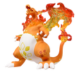 Pokemon - Charizard (Gigantamax Form) - Monster Collection (MonColle) - Takara Tomy, Franchise: Pokemon, Brand: Takara Tomy, Series: MonColle (Pokemon Monster Collection), Type: General, Release Date: 2020-10-29, Dimensions: approx. Height = 10 cm // 3.9 inches, Nippon Figures