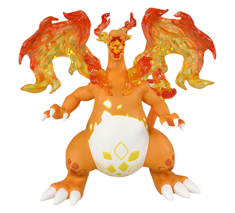 Pokemon - Charizard (Gigantamax Form) - Monster Collection (MonColle) - Takara Tomy, Franchise: Pokemon, Brand: Takara Tomy, Series: MonColle (Pokemon Monster Collection), Type: General, Release Date: 2020-10-29, Dimensions: approx. Height = 10 cm // 3.9 inches, Nippon Figures