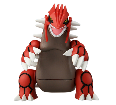 Pokemon - ML-03 Groudon - Monster Collection (MonColle) - Takara Tomy, Franchise: Pokemon, Brand: Takara Tomy, Series: MonColle (Pokemon Monster Collection), Type: General, Release Date: 2019-11-29, Dimensions: approx. Height = 10 cm // 3.9 inches, Nippon Figures