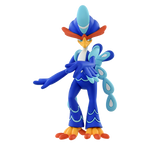 Pokemon - MS-58 Quaquaval - Monster Collection (MonColle) - Takara Tomy, Release Date: 2023-10-01, Dimensions: approx. Height = 3~4 cm // 1.18~1.57 inches, Nippon Figures