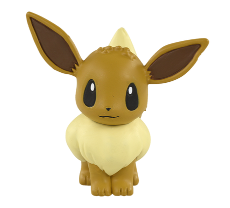 Pokemon - MS-02 Eevee - Monster Collection (MonColle) - Takara Tomy, Franchise: Pokemon, Brand: Takara Tomy, Series: MonColle (Pokemon Monster Collection), Type: General, Release Date: 2019-11-29, Dimensions: approx. Height = 3~4 cm // 1.18~1.57 inches, Nippon Figures