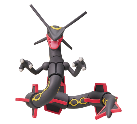 Pokemon - ML-31 Black Rayquaza - Monster Collection (MonColle) - Takara Tomy, Franchise: Pokemon, Brand: Takara Tomy, Series: MonColle (Pokemon Monster Collection), Type: General, Release Date: 2023-10-21, Dimensions: approx. Height = 8 cm // 3.15 inches, Nippon Figures