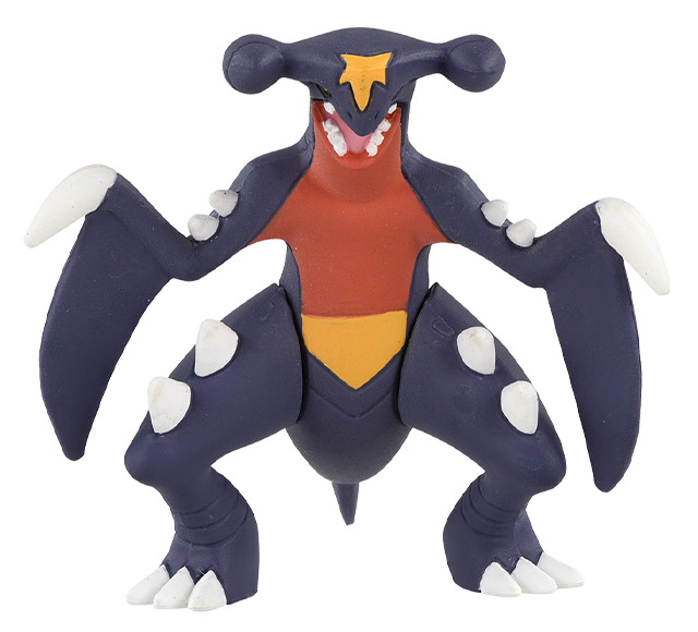 Pokemon - MS-22 Garchomp - Monster Collection (MonColle) - Takara Tomy, Franchise: Pokemon, Brand: Takara Tomy, Series: MonColle (Pokemon Monster Collection), Type: General, Release Date: 2019-12-29, Dimensions: approx. Height = 3~4 cm // 1.18~1.57 inches, Nippon Figures