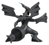 Pokemon - ML-09 Zekrom - Monster Collection (MonColle) - Takara Tomy, Franchise: Pokemon, Brand: Takara Tomy, Series: MonColle, Type: General, Release Date: 2019-11-29, Dimensions: approx. Height = 10 cm (3.9 inches), Nippon Figures