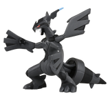 Pokemon - ML-09 Zekrom - Monster Collection (MonColle) - Takara Tomy, Franchise: Pokemon, Brand: Takara Tomy, Series: MonColle, Type: General, Release Date: 2019-11-29, Dimensions: approx. Height = 10 cm (3.9 inches), Nippon Figures