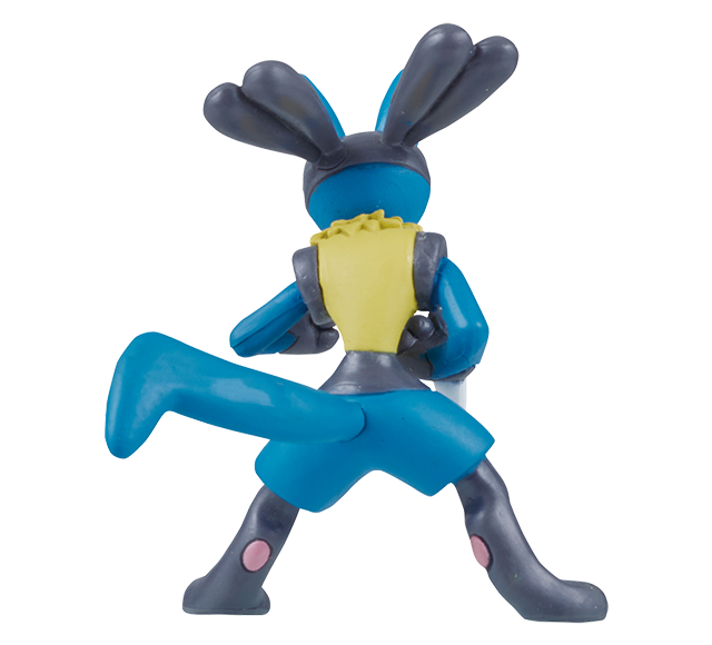 Pokemon - MS-10 Lucario - Monster Collection (MonColle) - Takara Tomy, Franchise: Pokemon, Brand: Takara Tomy, Series: MonColle (Pokemon Monster Collection), Type: General, Release Date: 2019-11-29, Dimensions: approx. Height = 3~4 cm // 1.18~1.57 inches, Nippon Figures