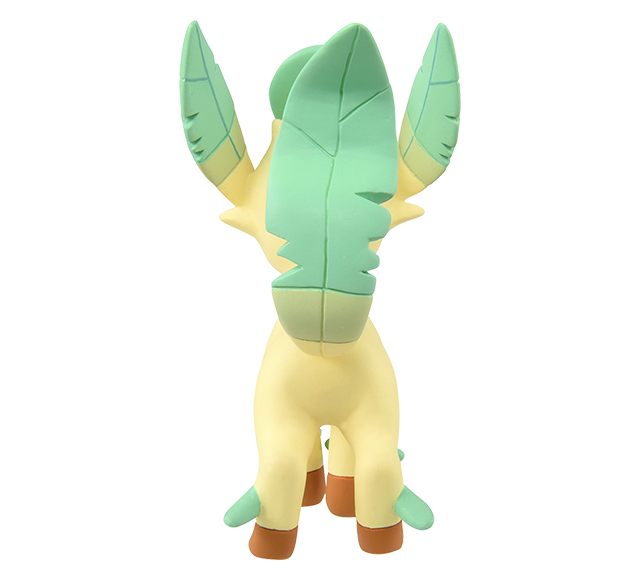 Pokemon - Leafeon - Monster Collection (MonColle) - Takara Tomy, Franchise: Pokemon, Brand: Takara Tomy, Series: MonColle (Pokemon Monster Collection), Type: General, Release Date: 2023-11-04, Dimensions: approx. Height = 3~4 cm // 1.18~1.57 inches, Nippon Figures