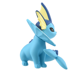 Pokemon Vaporeon Monster Collection Takara Tomy - Franchise: Pokemon, Brand: Takara Tomy, Series: MonColle, Type: General, Release Date: 2023-11-04, Dimensions: approx. Height = 3~4 cm // 1.18~1.57 inches - Nippon Figures