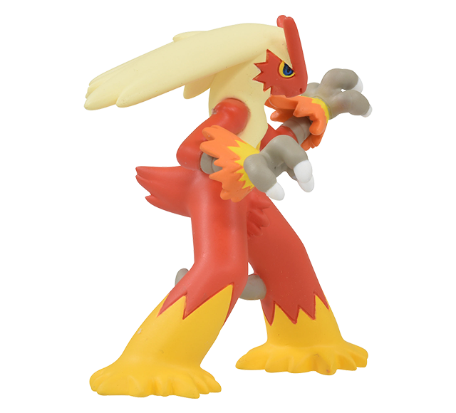 Pokemon - MS-38 Blaziken - Monster Collection (MonColle) - Takara Tomy, Franchise: Pokemon, Brand: Takara Tomy, Series: MonColle (Pokemon Monster Collection), Type: General, Release Date: 2022-07-15, Dimensions: approx. Height = 3~4 cm // 1.18~1.57 inches, Nippon Figures