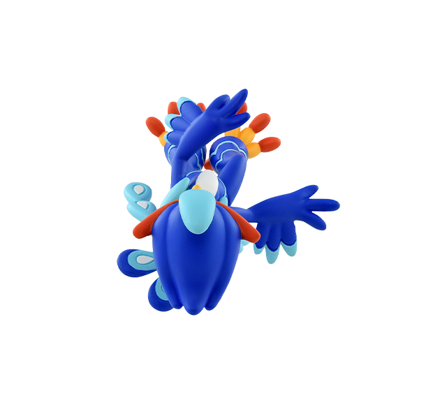 Pokemon - MS-58 Quaquaval - Monster Collection (MonColle) - Takara Tomy, Release Date: 2023-10-01, Dimensions: approx. Height = 3~4 cm // 1.18~1.57 inches, Nippon Figures