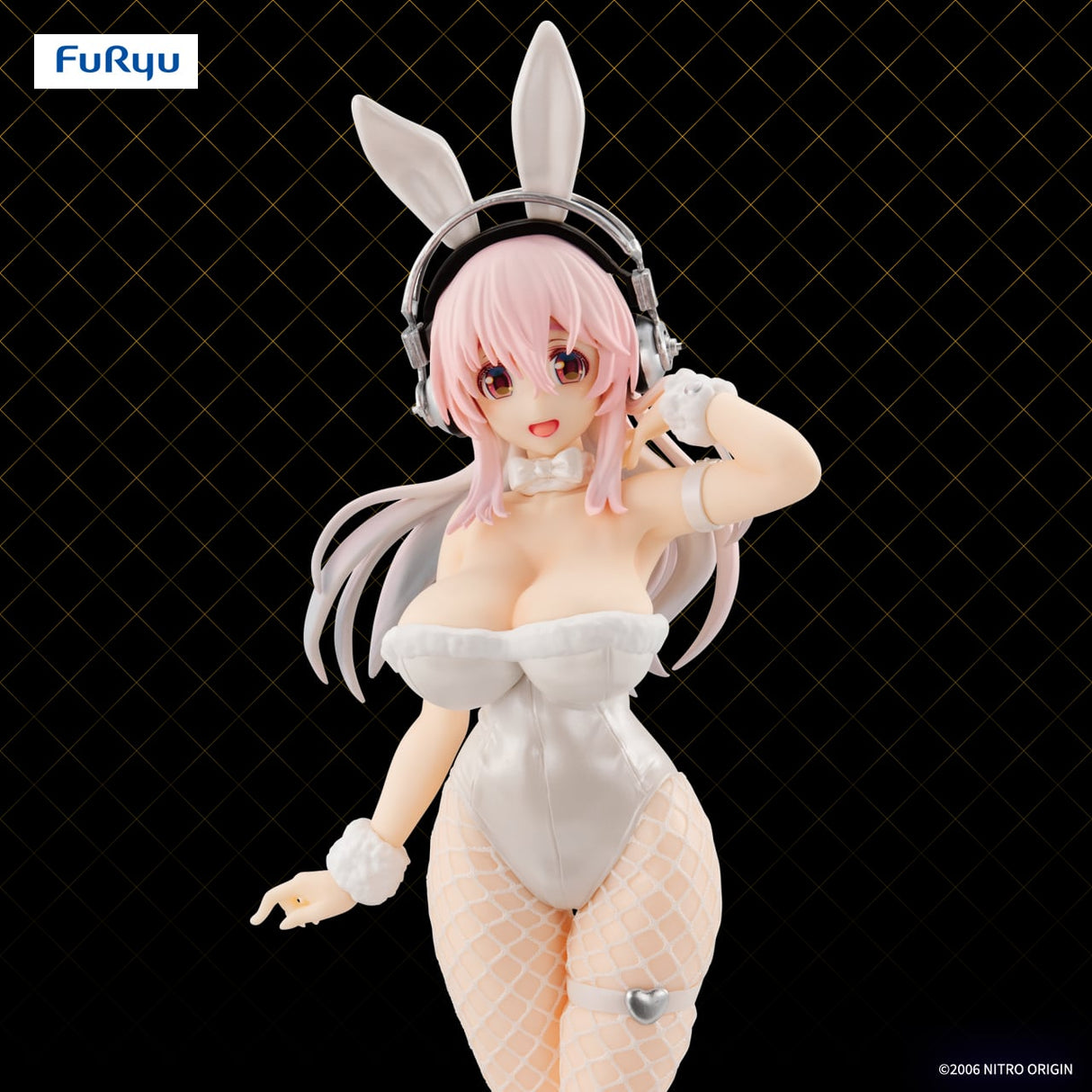 Nitro Super Sonic - Super Sonico - BiCute Bunnies Figure ~Pearl White ver.~ (FuRyu) Product Image