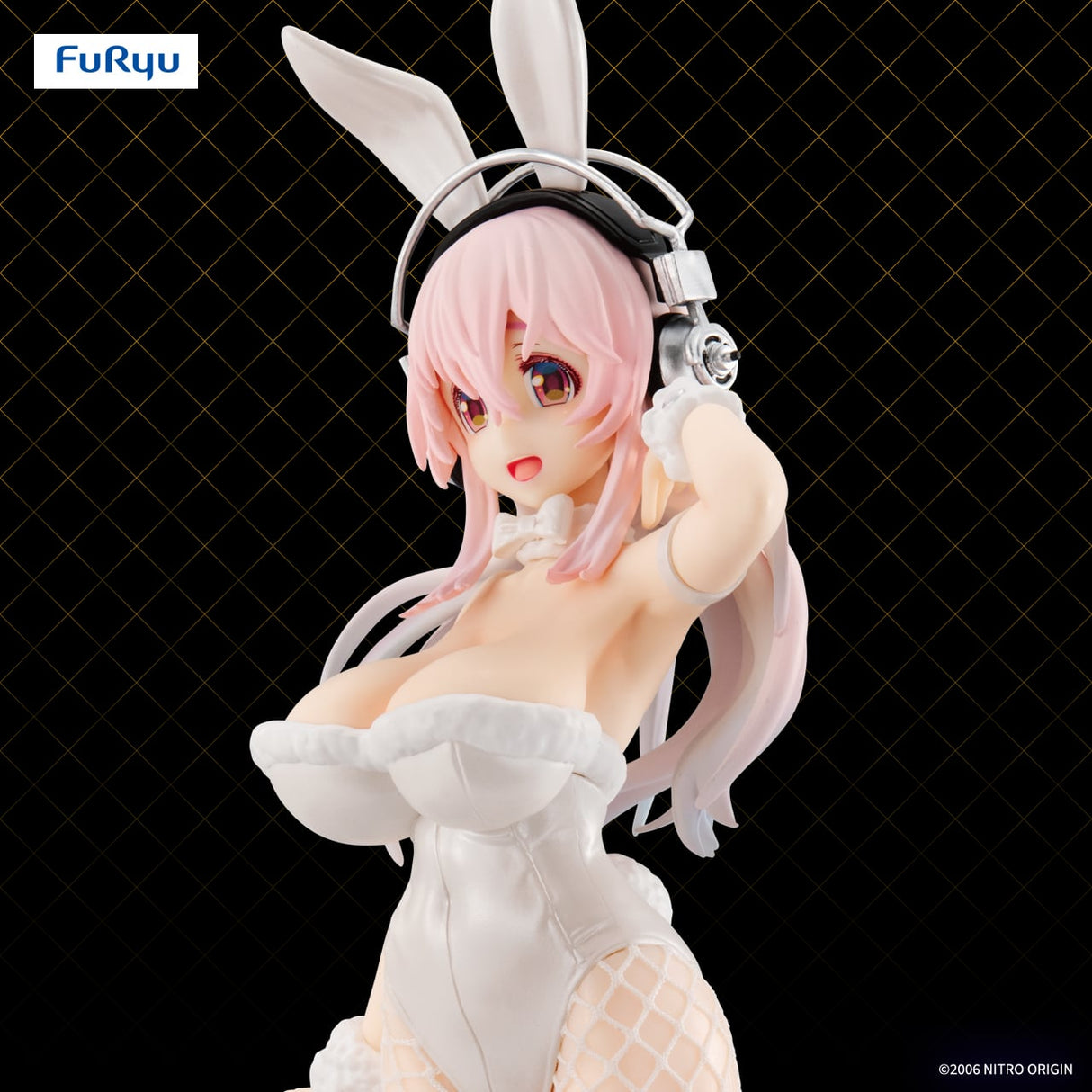 Nitro Super Sonic - Super Sonico - BiCute Bunnies Figure ~Pearl White ver.~ (FuRyu) Product Image