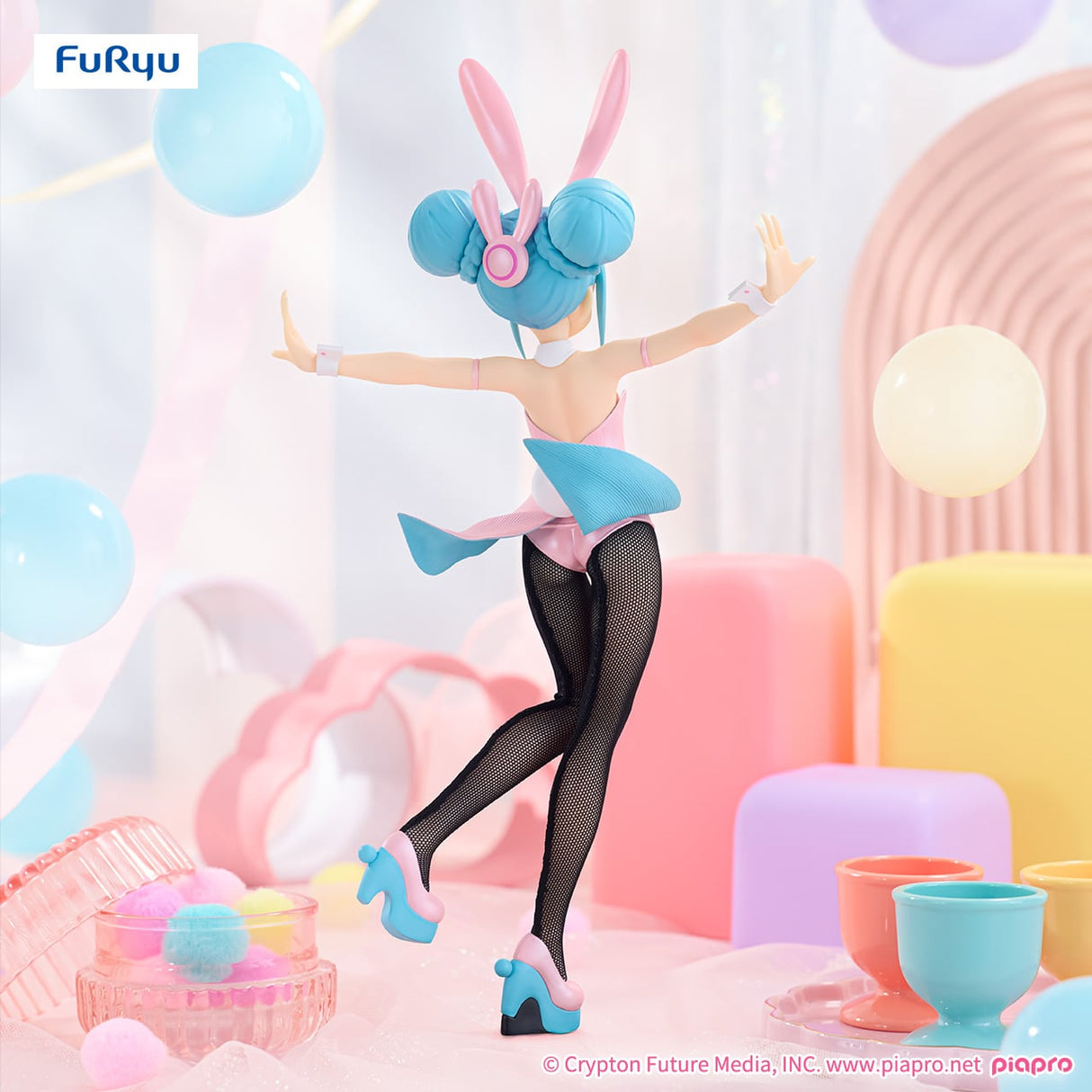 Vocaloid - Hatsune Miku - BiCute Bunnies Figure ~Wink Pearl Pink ver.~ (FuRyu)