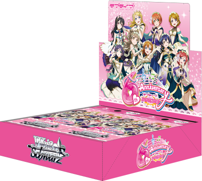 Love Live! feat. School Idol Festival Vol.3~6th Anniversary~ - Weiss Schwarz Card Game - Booster Box, Franchise: Love Live! feat. School Idol Festival Vol.3~6th Anniversary~, Brand: Weiss Schwarz, Release Date: 2019-08-09, Type: Trading Cards, Cards per Pack: 9, Packs per Box: 16, Store Name: Nippon Figures