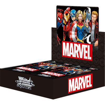 Marvel / Card Collection - Weiss Schwarz Card Game - Booster Box, Franchise: Marvel / Card Collection, Brand: Weiss Schwarz, Release Date: 2021-12-24, Type: Trading Cards, Cards per Pack: 1 pack of 9 cards, Packs per Box: 16 packs, Nippon Figures
