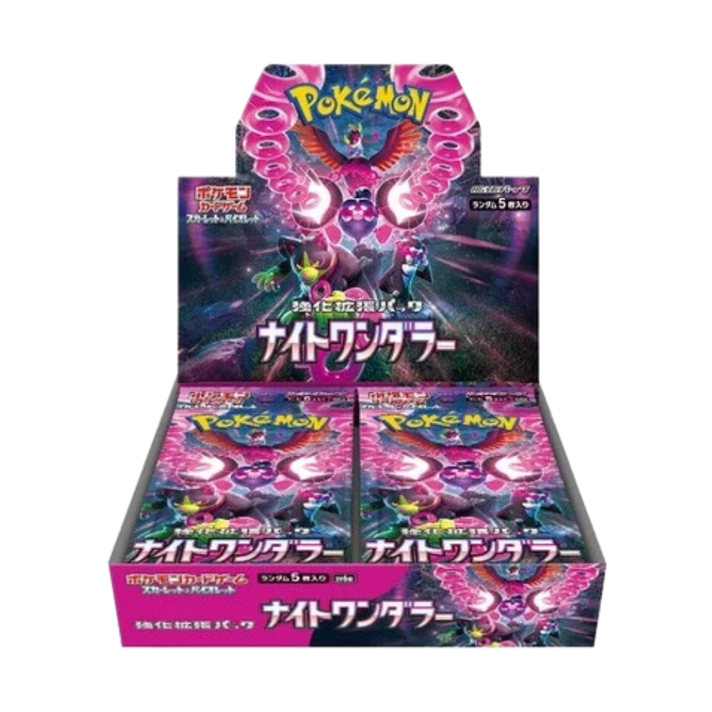 Japanese Pokemon Cards - Scarlet & Violet Night Wanderer - Booster Box