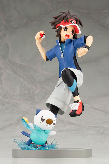 Pokémon - Nate with Oshawott ARTFX J - 1/8 Scale (Kotobukiya)