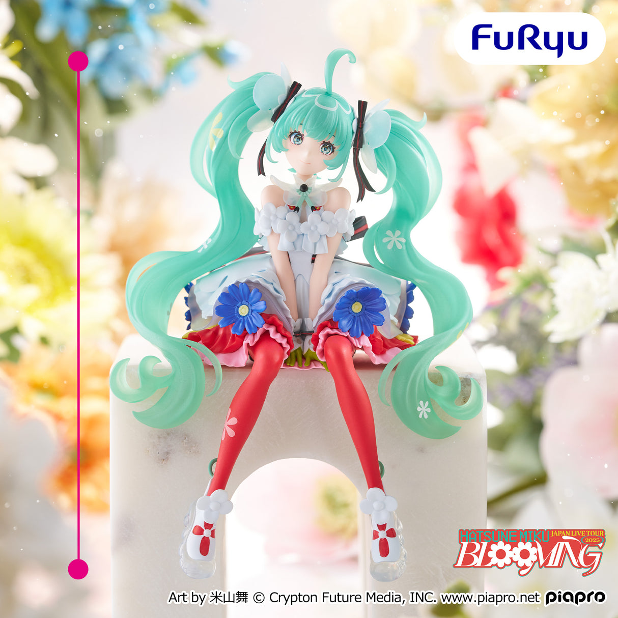 Vocaloid - Hatsune Miku - Noodle Stopper Figure ~JAPAN LIVE TOUR 2025 BLOOMING~ (FuRyu)
