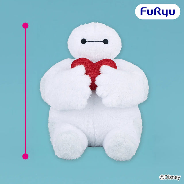 Big Hero 6 - Baymax - Plush ~Heart Dress Up Glitter BIG~ (FuRyu)