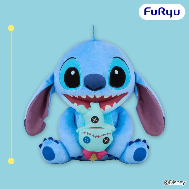 Disney - Stitch - Gnawing BIG Plush (FuRyu)
