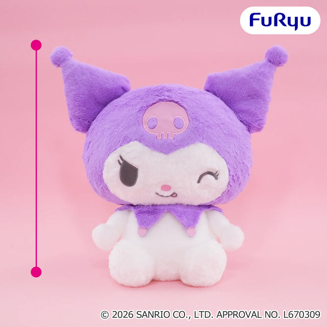 Sanrio - Kuromi - Super Super Big Plush ~Tehepero~ (FuRyu)