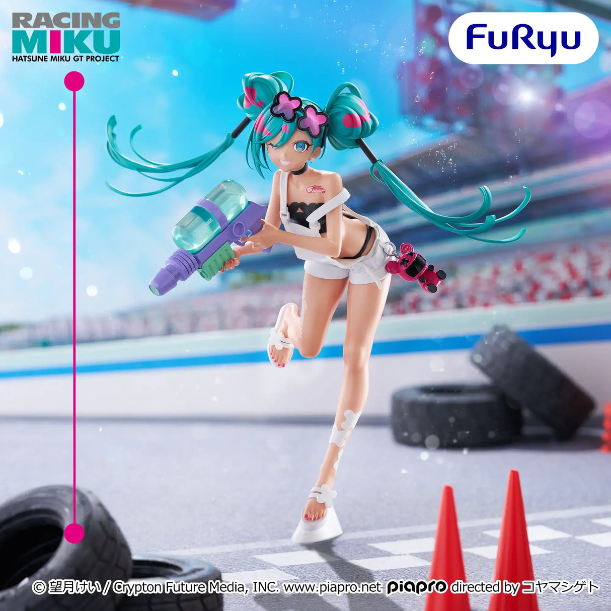 Vocaloid - Hatsune Miku - Muchute Figure ~Racing Miku 2025 Sepang Ver.~ (FuRyu)