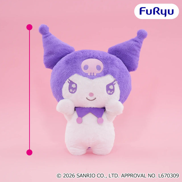 Sanrio - Kuromi - More! Uppies Uppies Super BIG Plush (FuRyu)