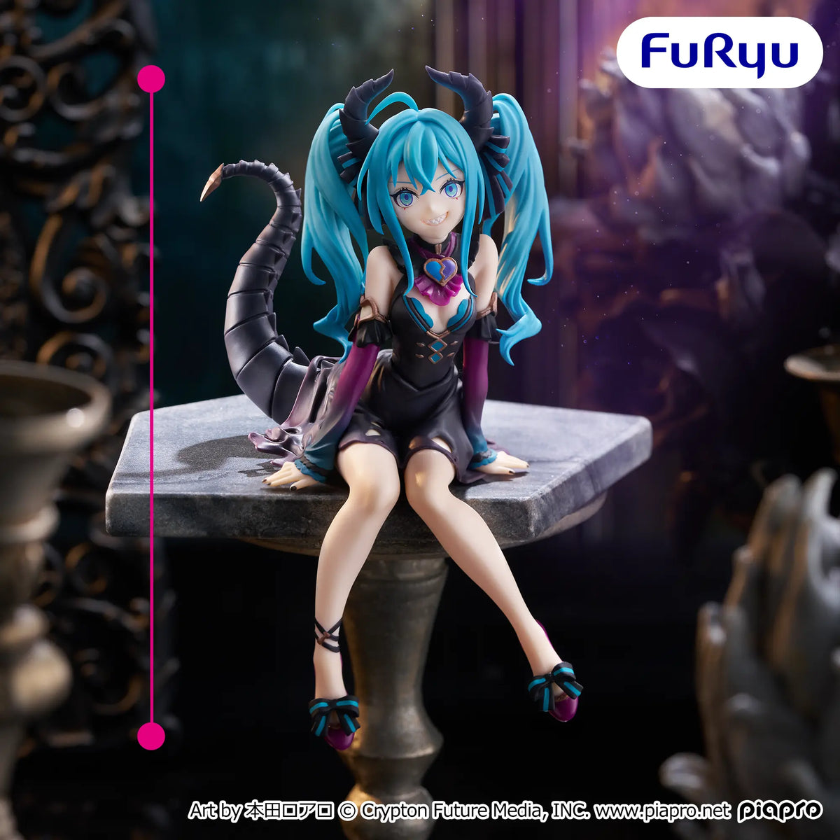 Vocaloid - Hatsune Miku - Noodle Stopper Figure ~Villain Ver.~ (FuRyu)